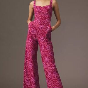 Elegant Pink Jumpsuit
